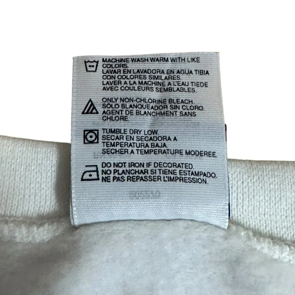 Vintage Women’s Reebok White Sweatshirt Size Large‎ - Picture 11 of 12